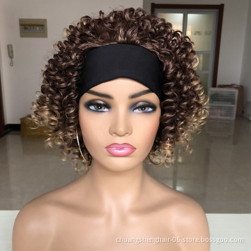 Hot New Products wigs bob with synthetic women afro braided deep wave brazillian blonde wig for coily wholesale headband wigs